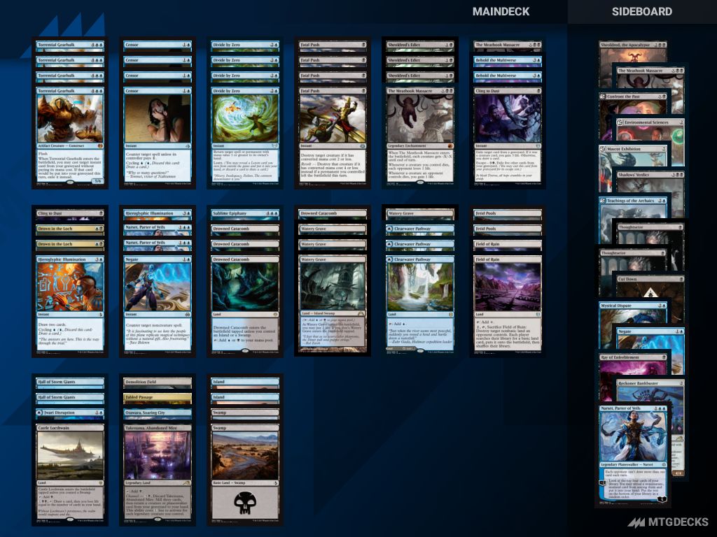 Arena Explorer Explorer UB deck by Gainsay • MTG DECKS