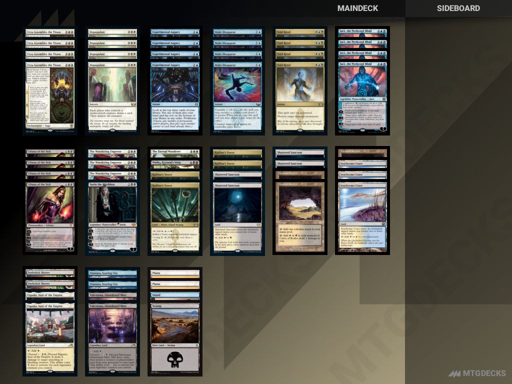 Arena Standard Esper Control deck by XRICHGX • MTG DECKS