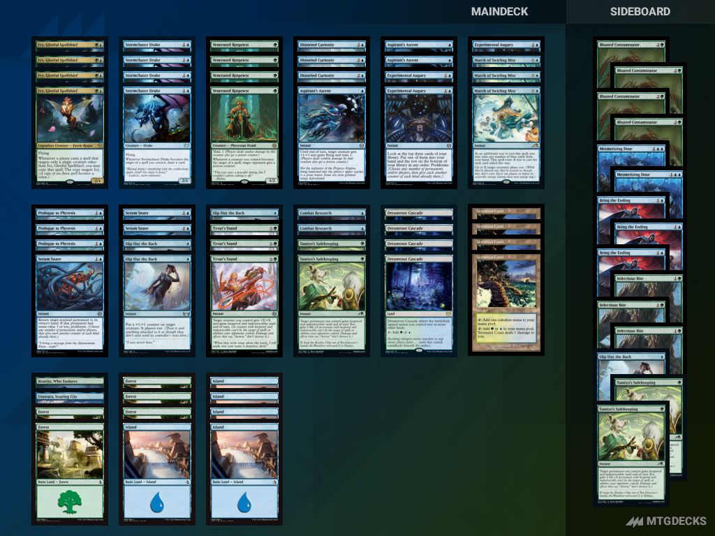 Standard Simic Toxic deck by Alex Dred • MTG DECKS