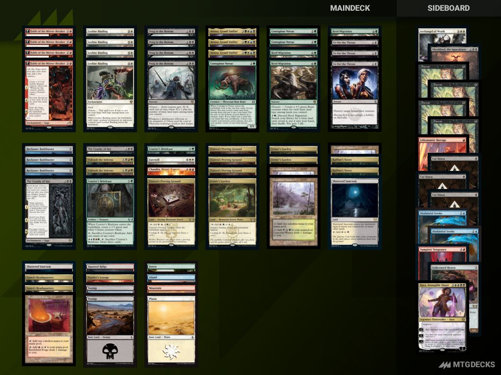 Arena Standard Domain Control deck by Jordan Berkowitz • MTG DECKS