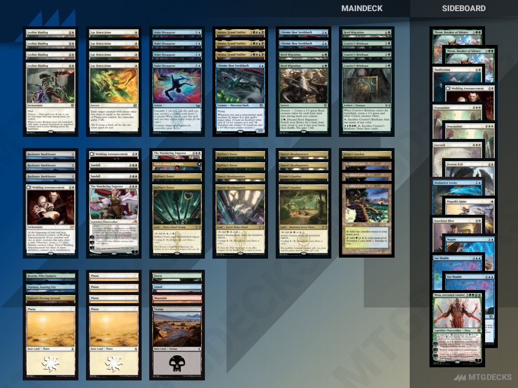 Arena Standard Domain Control deck by Nico Bohny • MTG DECKS