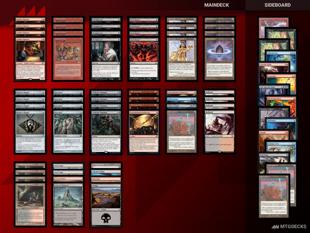 MTG Legacy Goblin Welder top decks • MTG DECKS