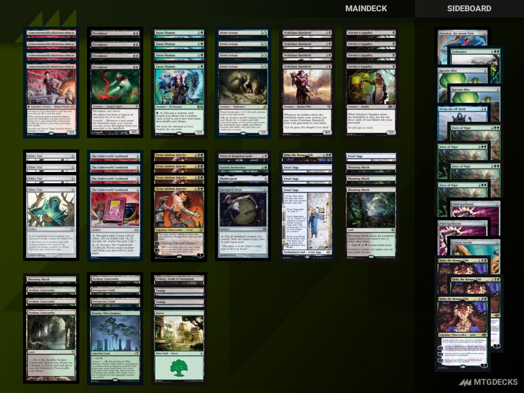 Modern tyvar shaman deck by aspiringspike • MTG DECKS