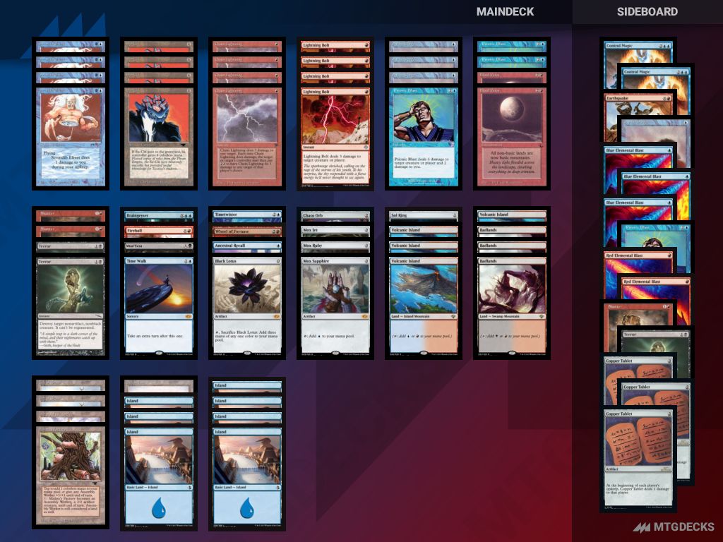 MTG Oldschool Troll Disk top decks • MTG DECKS