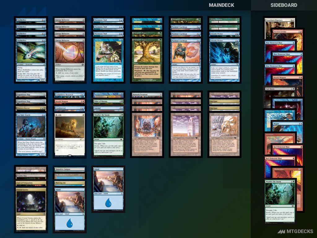 Pauper Flicker Tron deck by OlavoJusMTM • MTG DECKS