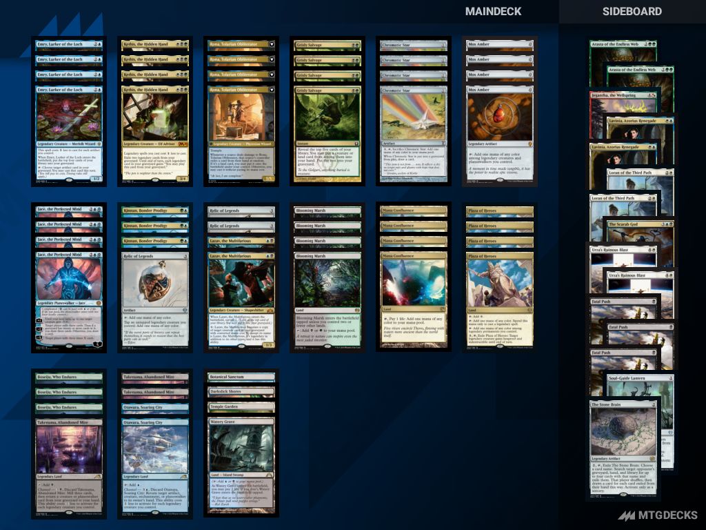 Arena Historic Fourcolor Combo deck by GELY Baptiste • MTG DECKS