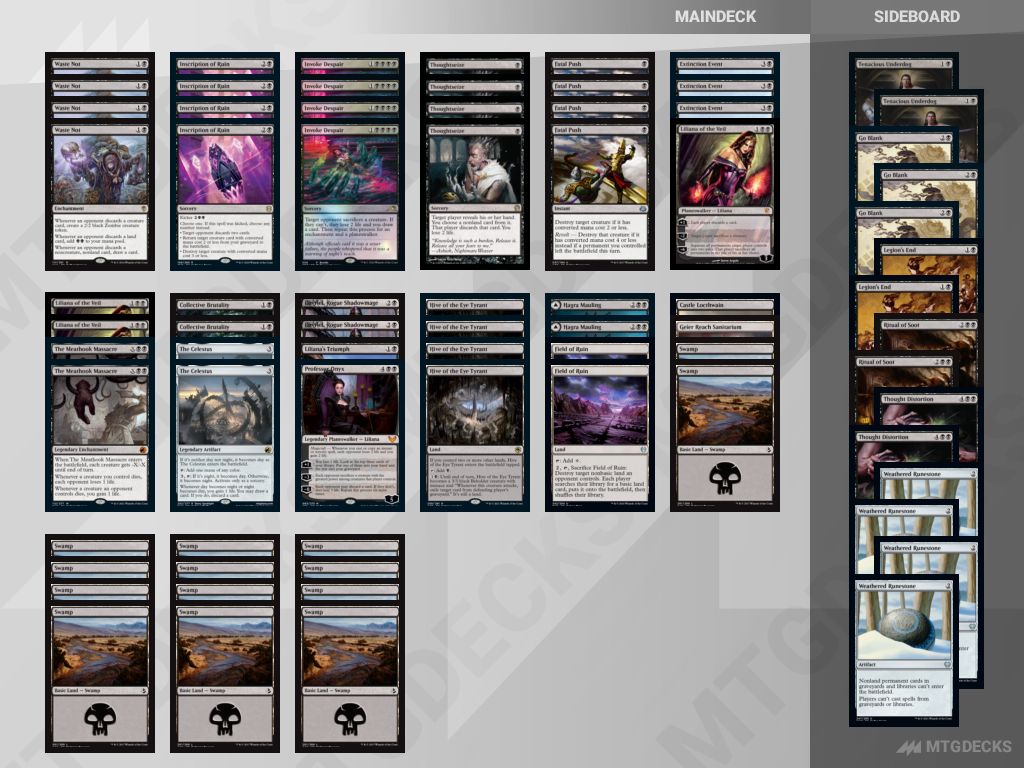 Pioneer MBC discard deck by Tivini • MTG DECKS