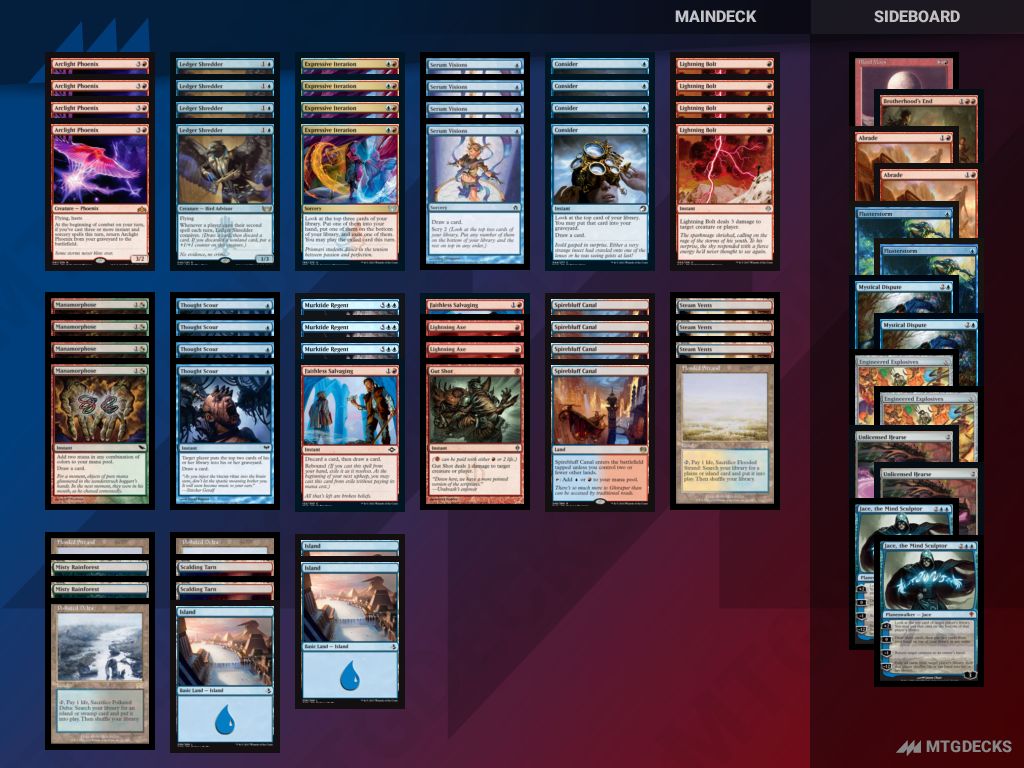 Modern Izzet Phoenix deck by LSMD • MTG DECKS