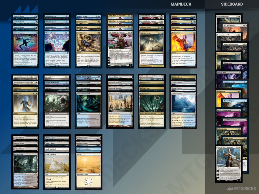 Pioneer Esper Control deck by John Girardot • MTG DECKS