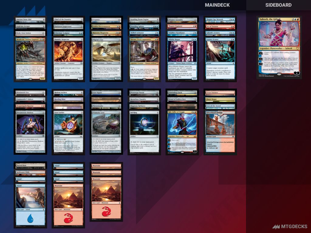 Brawl Artifacts deck by ericdishmon25 • MTG DECKS