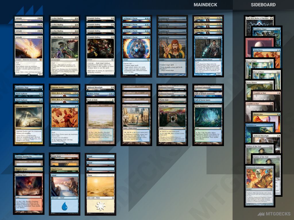 Modern Azorius Control deck by Ryuichi Karasawa • MTG DECKS