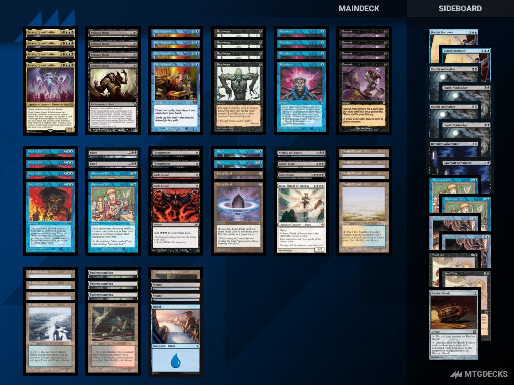 MTG Legacy Reanimator 1915 top decks • MTG DECKS