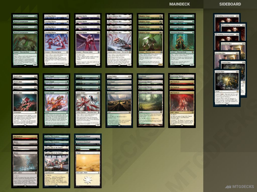 Arena Standard poison deck by Shieldmaiden • MTG DECKS