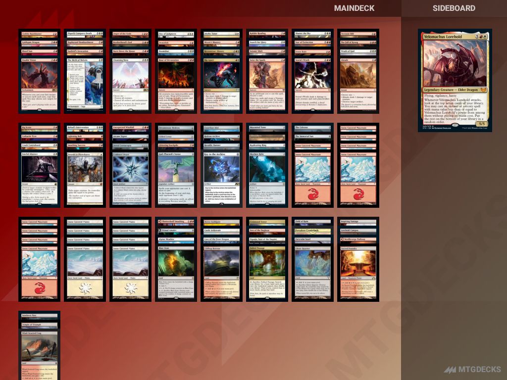 HistoricBrawl Velomachus Land Destruction deck by rvdf • MTG DECKS