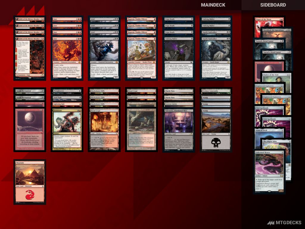 Modern Rakdos Evoke deck by BreadBee • MTG DECKS