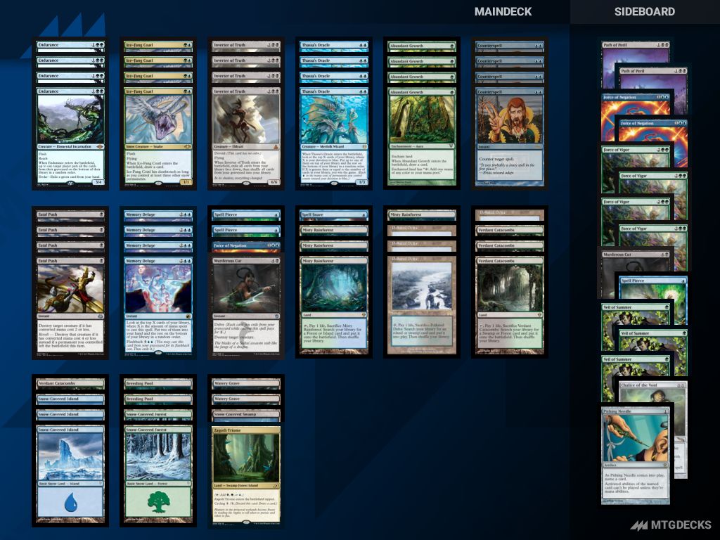 MTG Modern Inverter Combo top decks • MTG DECKS