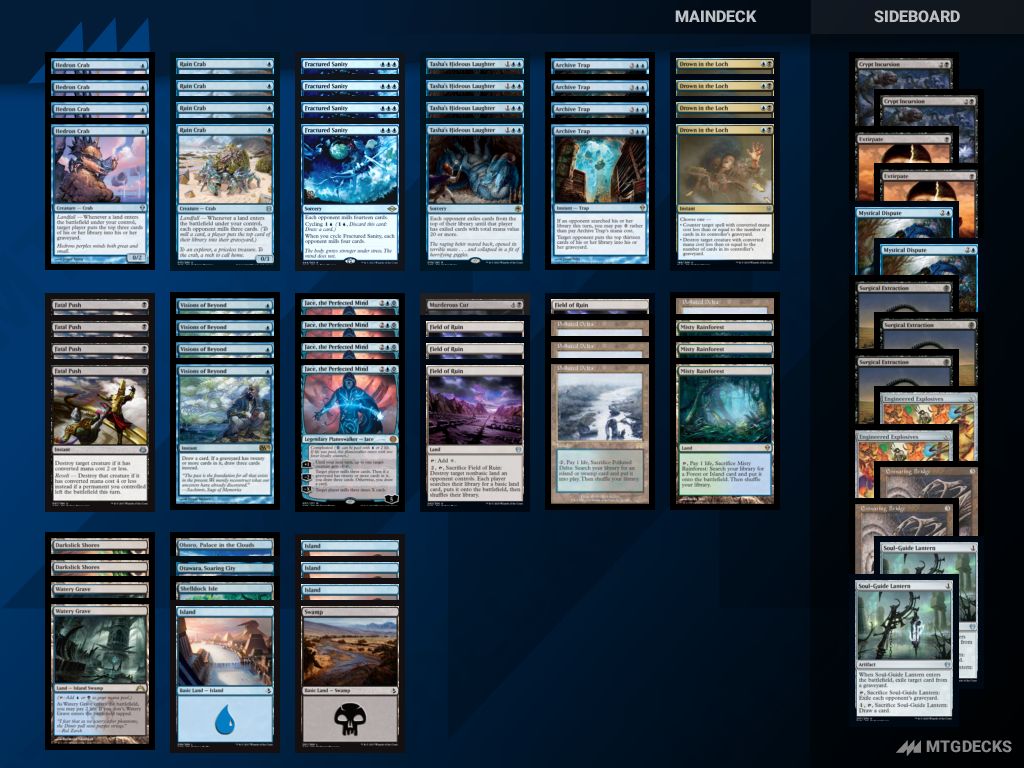 Modern Jacinto, King of the Crabs deck by alessiorinaldi • MTG DECKS