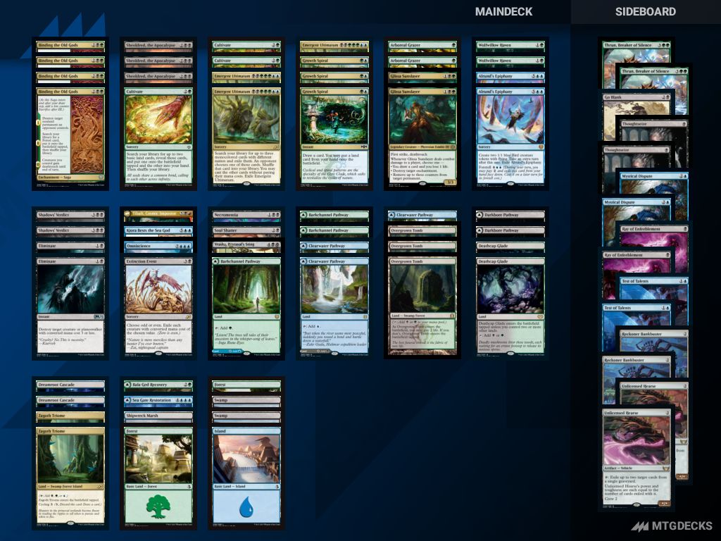 Arena Explorer Explorer Ultimatum deck by mavthesynth • MTG DECKS