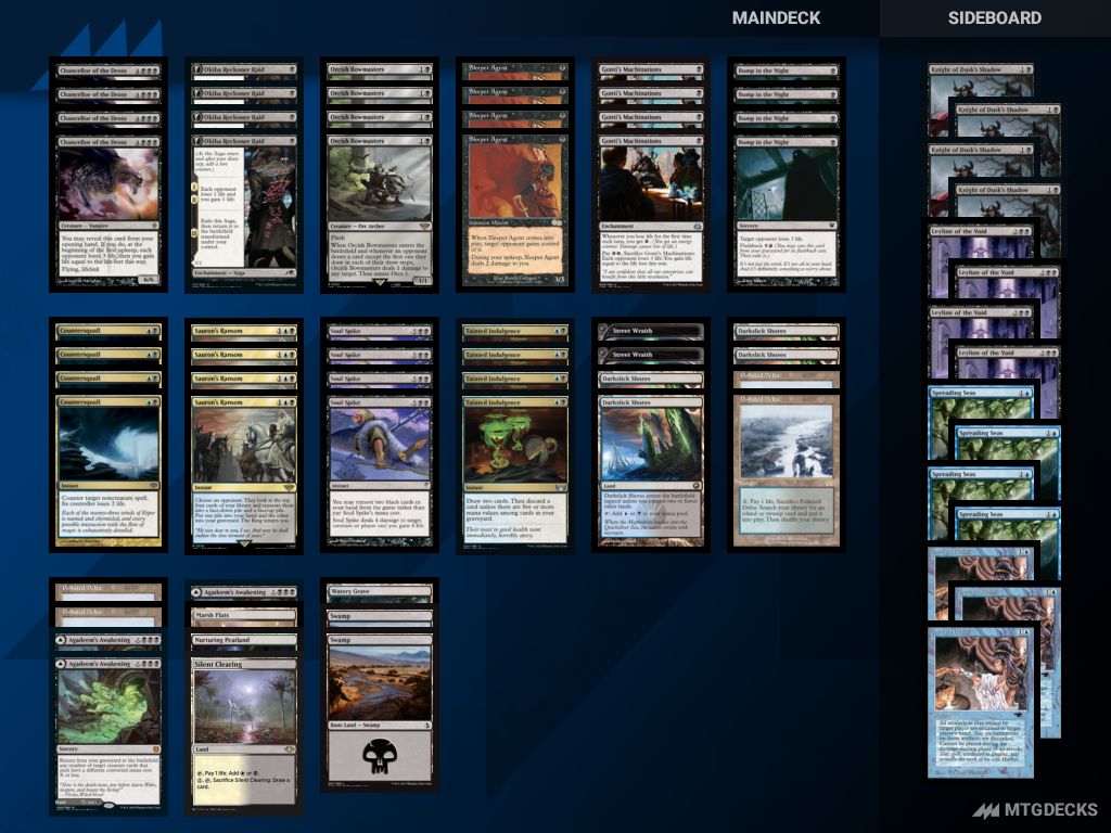 MTG Modern Dimir Drainlife top decks • MTG DECKS