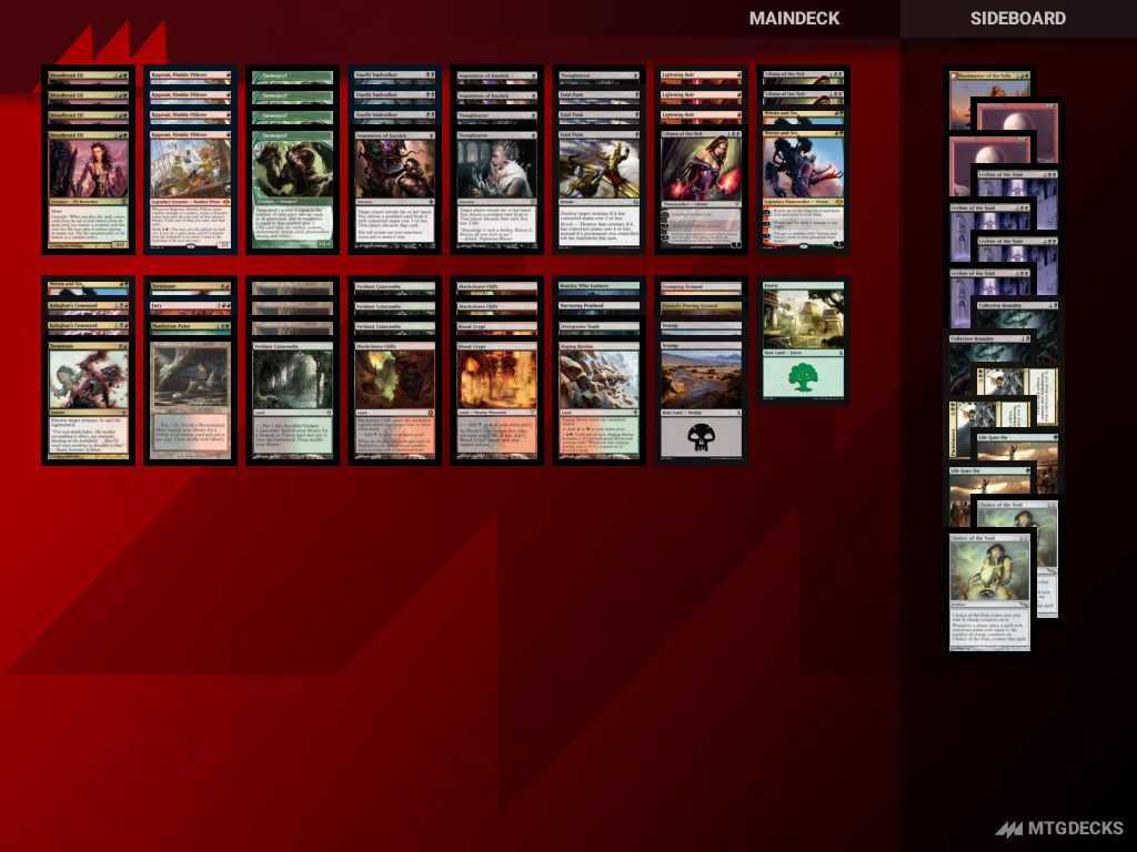 Modern Jund Midrange deck by AntonioThrash • MTG DECKS