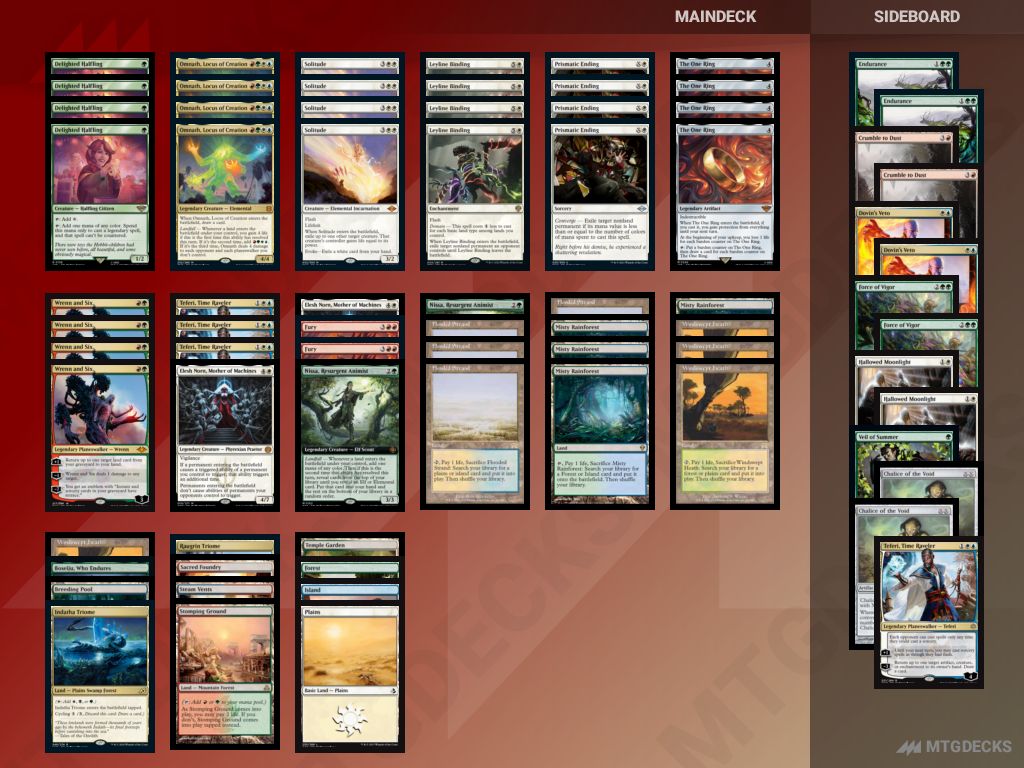 MTG Modern 4 Color Omnath 3015 top decks • MTG DECKS