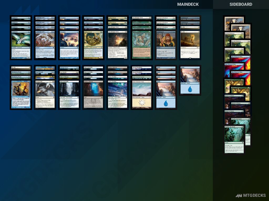 Pauper Bant Flicker deck by Oblo Bear • MTG DECKS