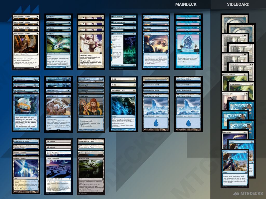 Pauper UWx Familiar deck by saidin.raken • MTG DECKS