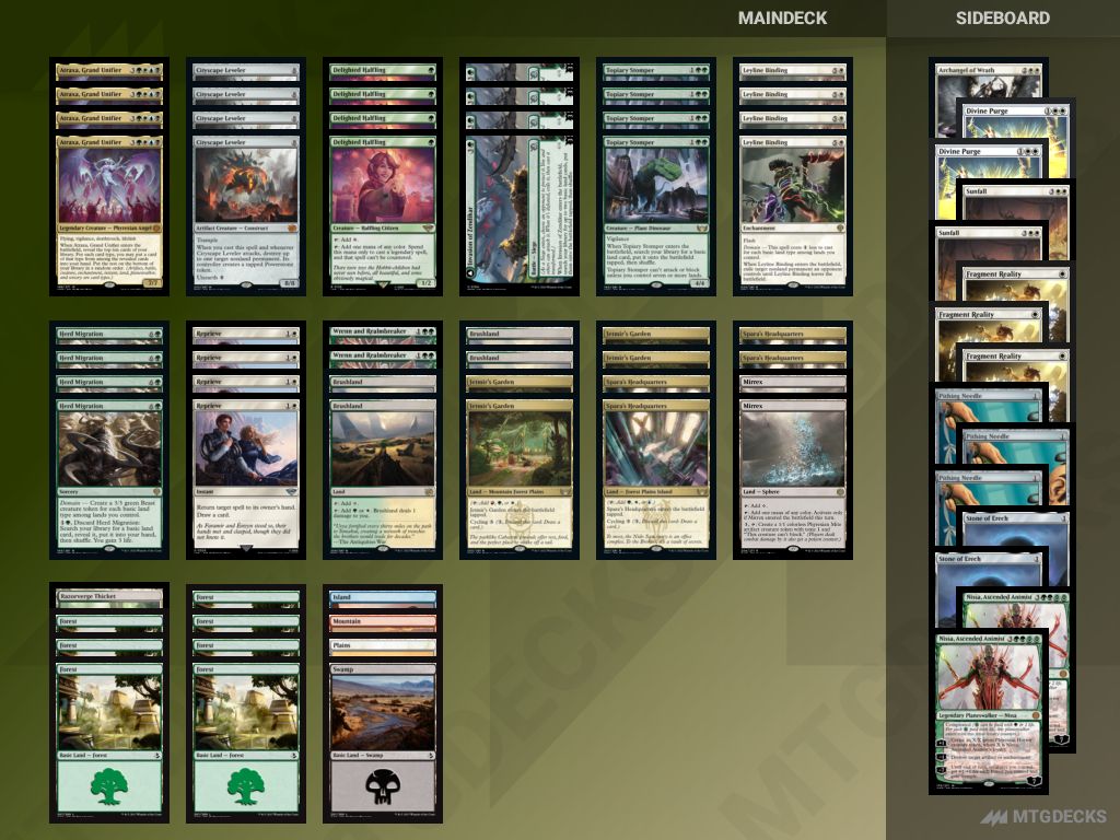 MTG Alchemy 4 Color Ramp top decks • MTG DECKS