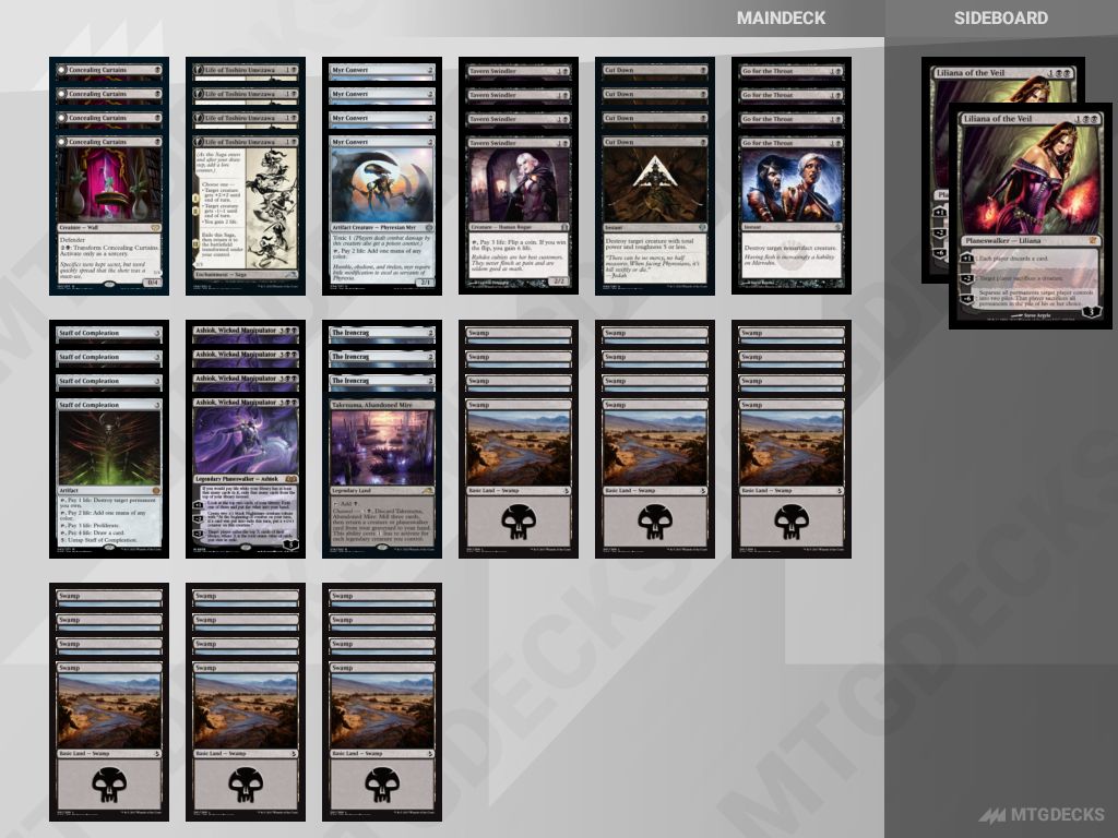 Arena Standard WOE [S] ASHIOK LIFE deck by Hagera • MTG DECKS