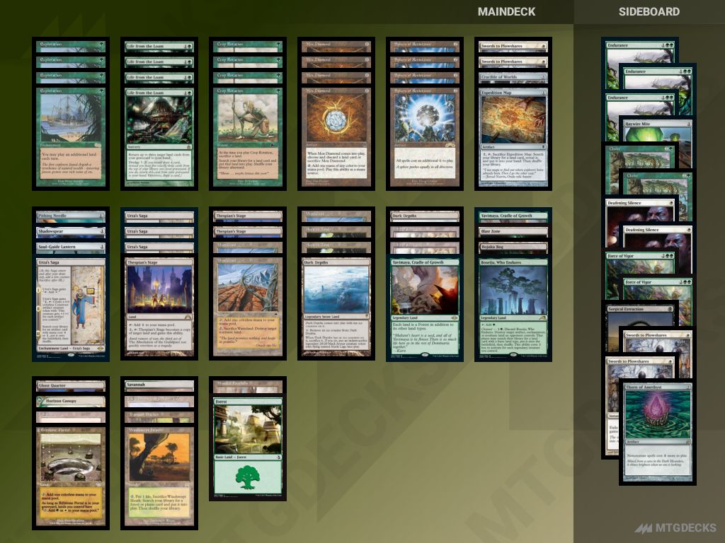 Legacy Lands.dec deck by plaza23 • MTG DECKS