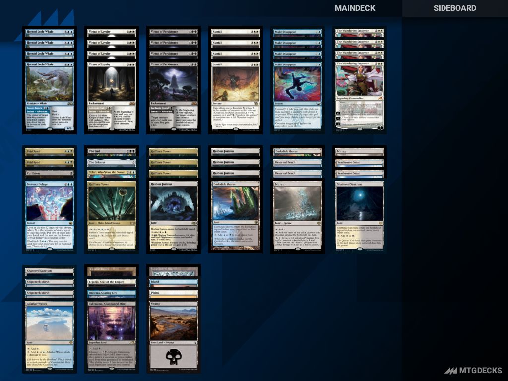 Arena Standard Esper Adventures deck by CovertGoBlue • MTG DECKS
