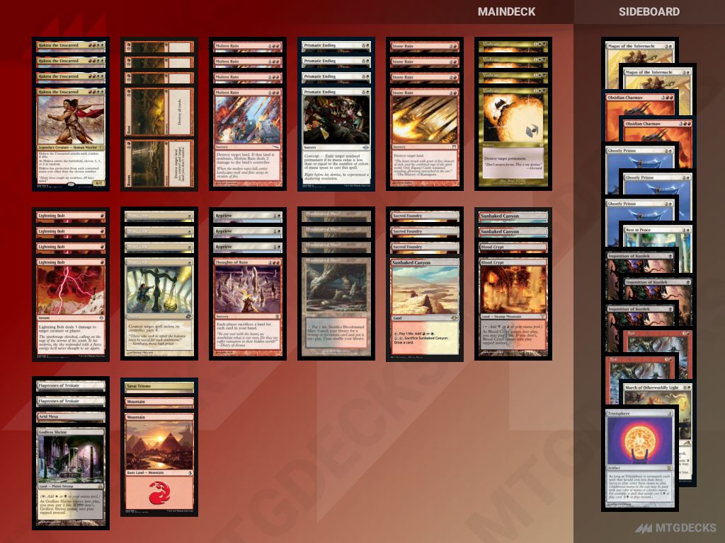 MTG Modern Mardu Land Destruction top decks • MTG DECKS