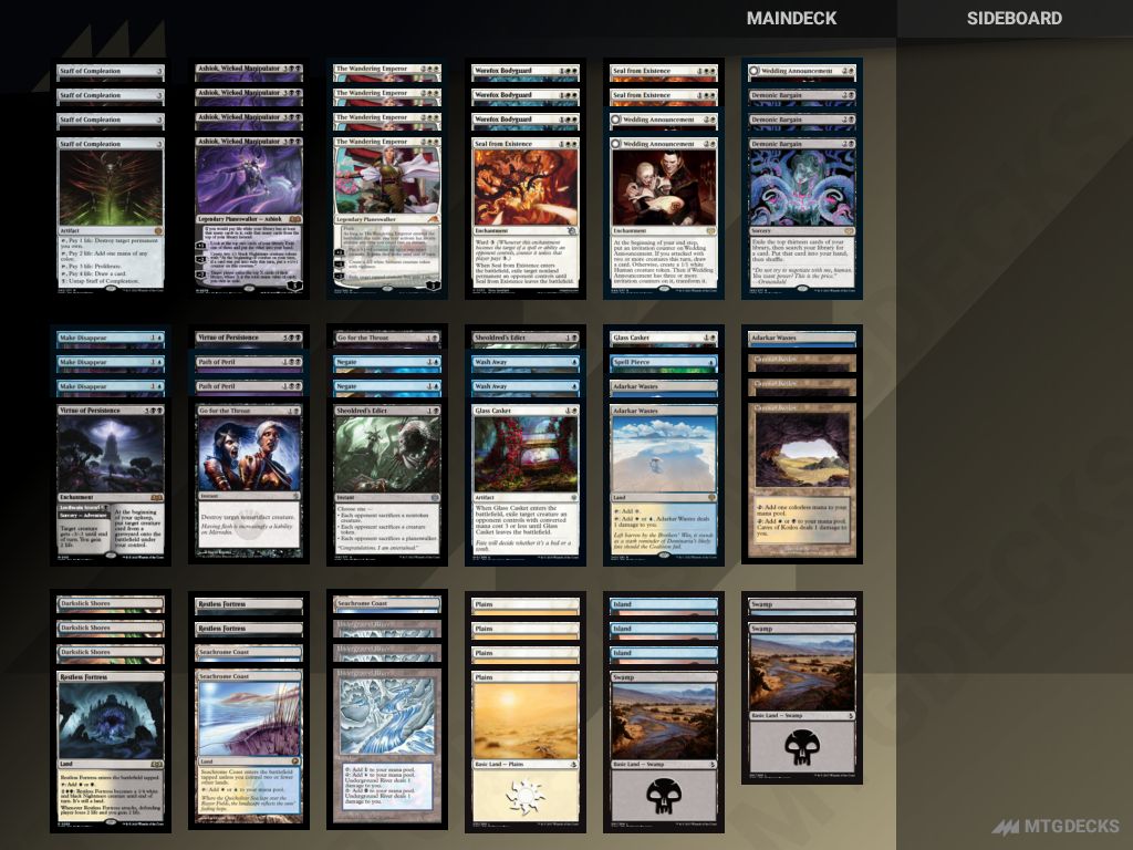 Arena Standard Ashiok Control deck by AshenFenix • MTG DECKS