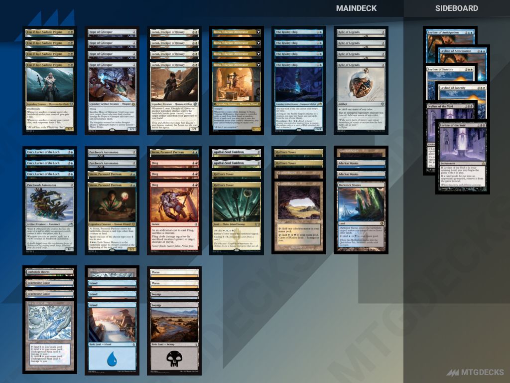 MTG Explorer Esper Artifacts top decks • MTG DECKS