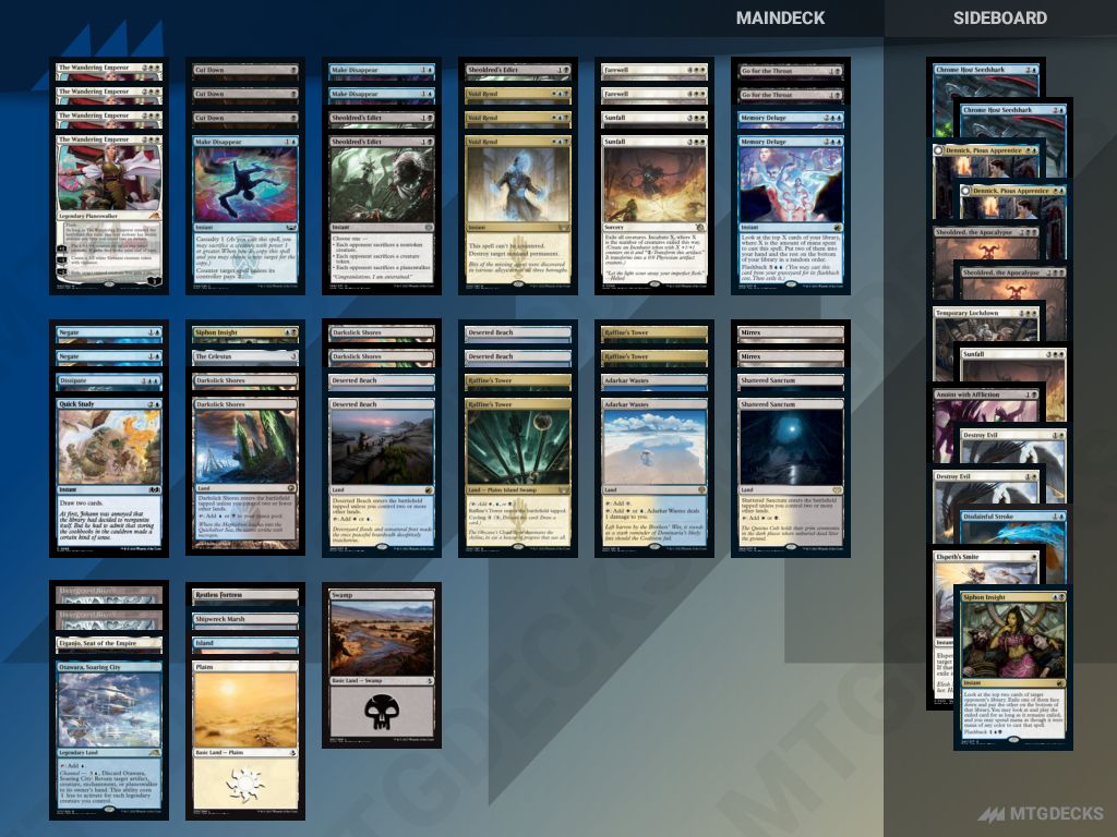 Standard Esper Control deck by _Valen_ • MTG DECKS