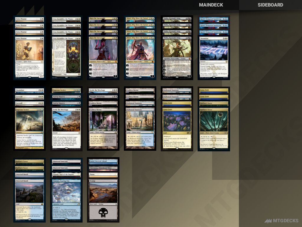 MTG Explorer Esper Superfriends top decks • MTG DECKS