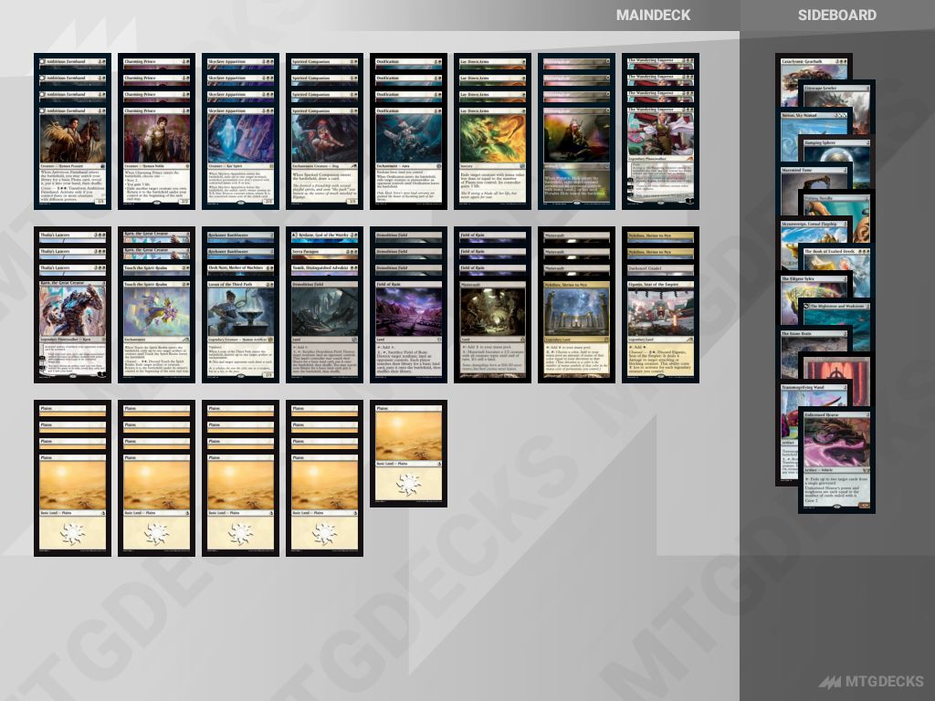 Pioneer White Yorion deck by Pedro Bañeres • MTG DECKS