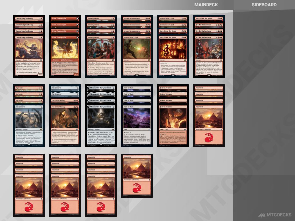 Standard LCIJust Play Land Destruction 4Head deck by striderstone • MTG DECKS