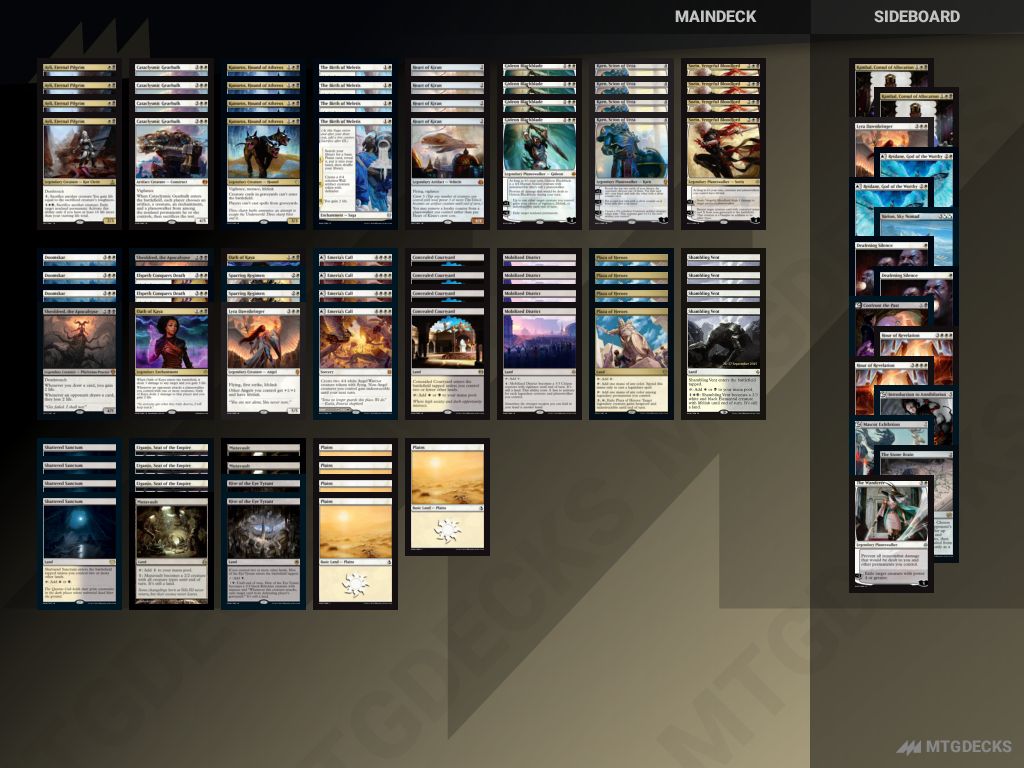 MTG Pioneer Esper Superfriends top decks • MTG DECKS