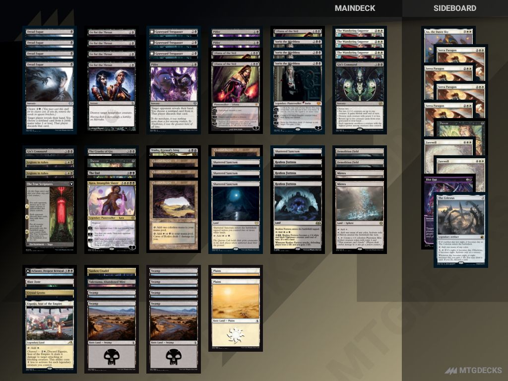 Arena Standard Orzhov Discard deck by Sonio • MTG DECKS