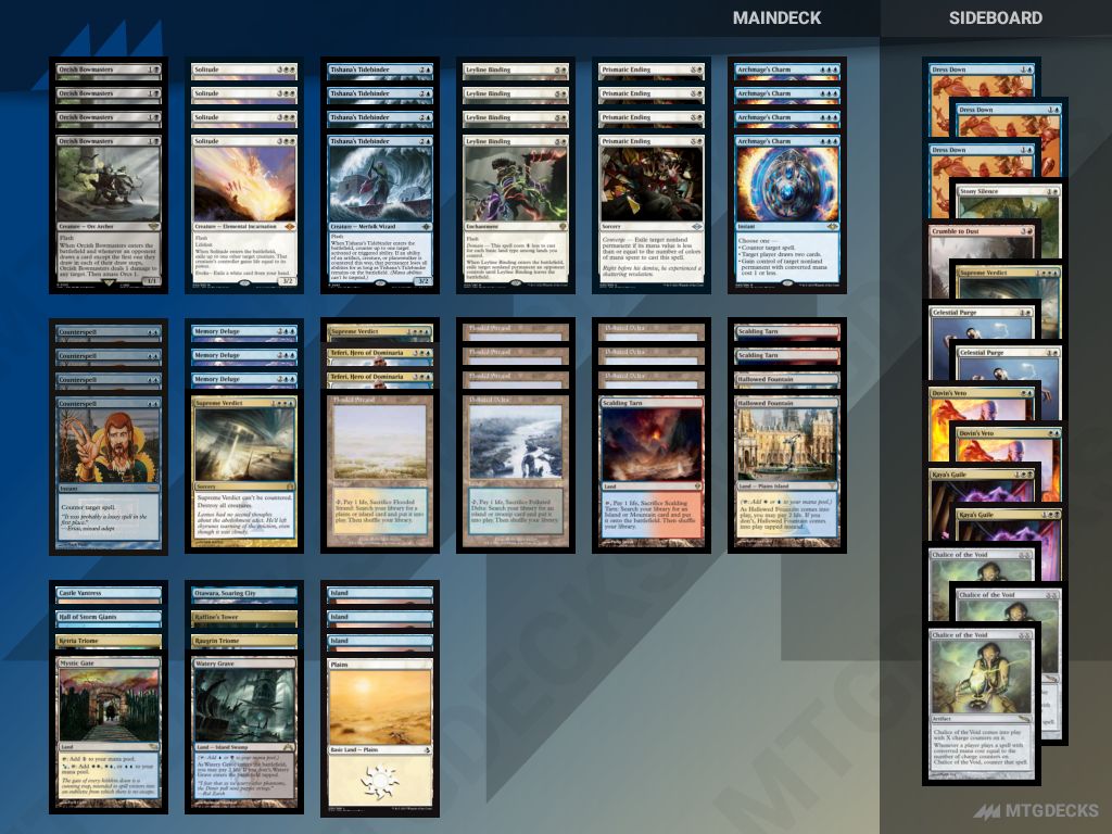 Modern Esper Control deck by Marvin Sadsad • MTG DECKS