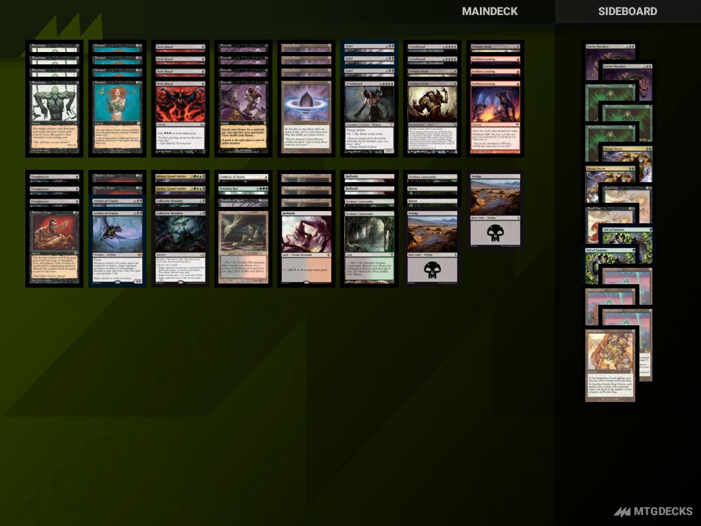 Legacy Tin Fins deck by masashi watanabe • MTG DECKS