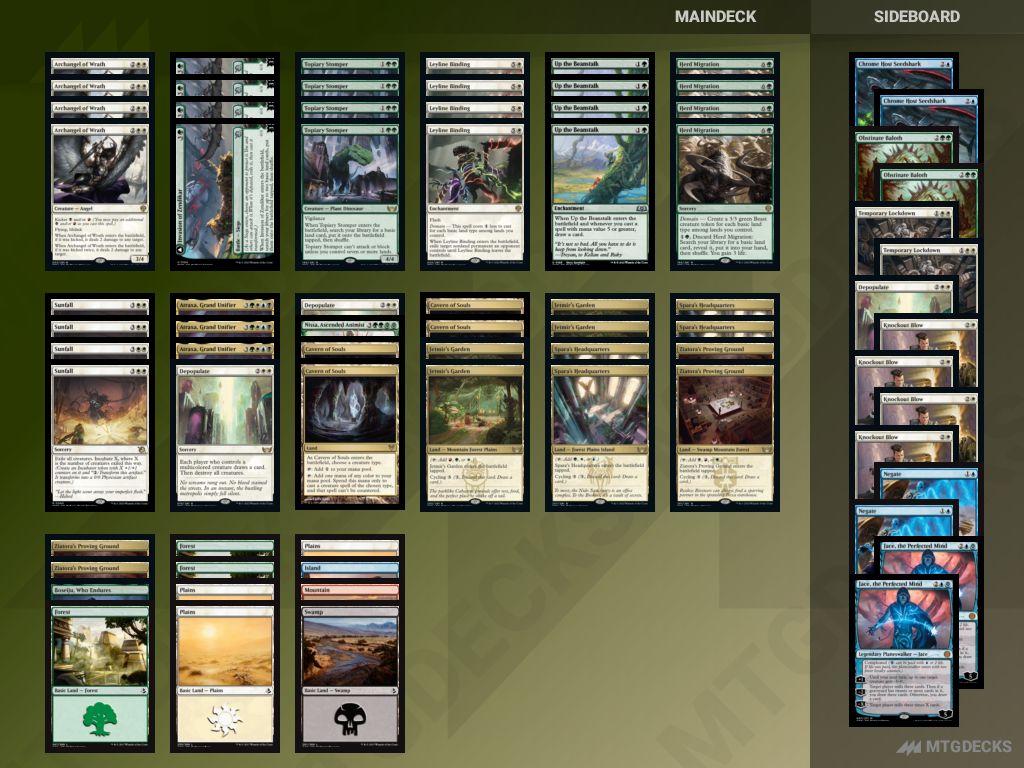 MTGO Standard Showcase Challenge 12594339 November 25 • MTG DECKS