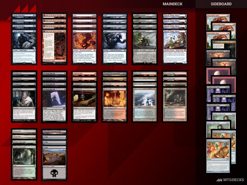 MTGO Modern Challenge 96 12594369 November 25 • MTG DECKS