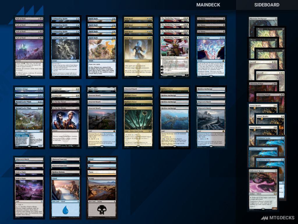 Standard Esper Control deck by Hiroaki Itou • MTG DECKS