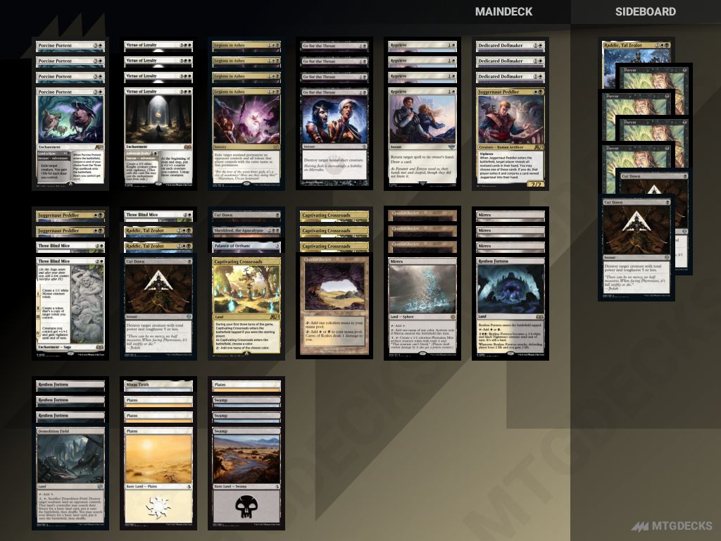 Arena Alchemy Orzhov Bo1 deck by Gdinut • MTG DECKS