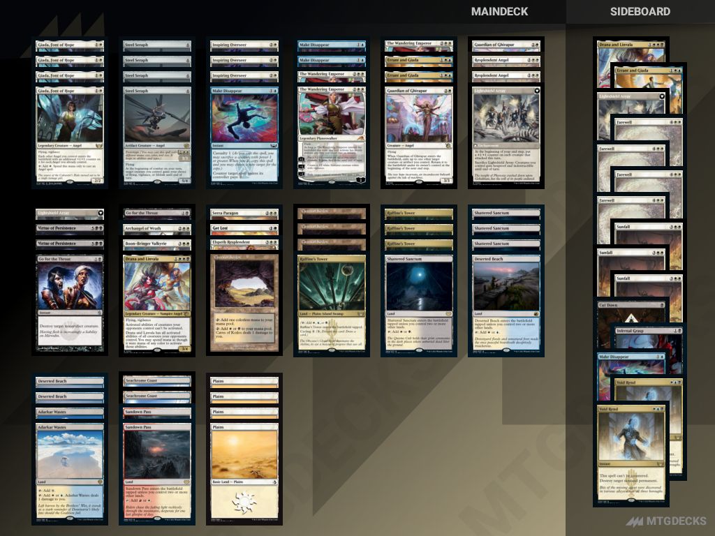 MTG Standard Lost Caverns of Ixalan Esper Angels top decks • MTG DECKS