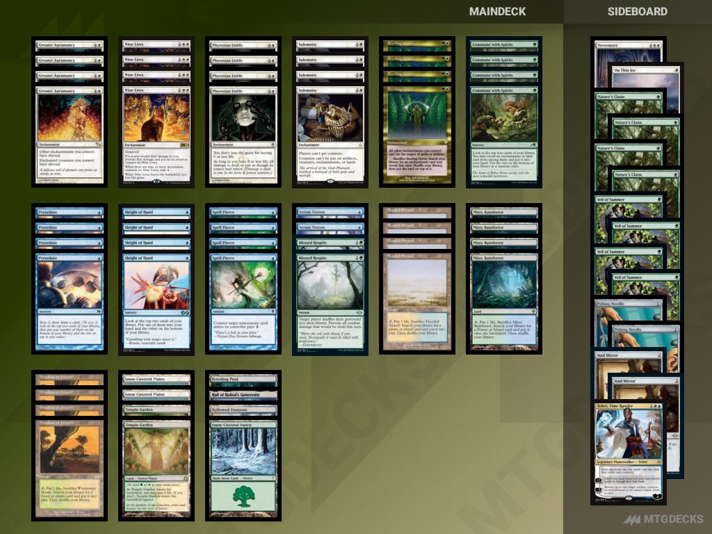 MTG Modern Bant Solemnity top decks • MTG DECKS