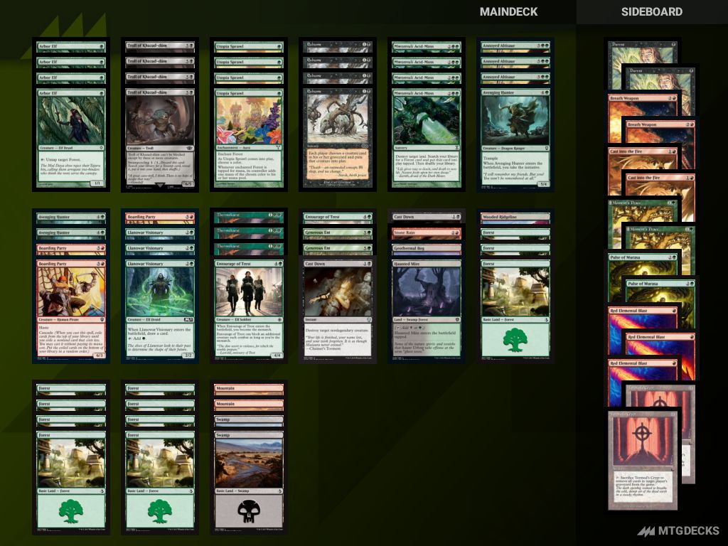 MTG Pauper Jund Land Destruction top decks • MTG DECKS