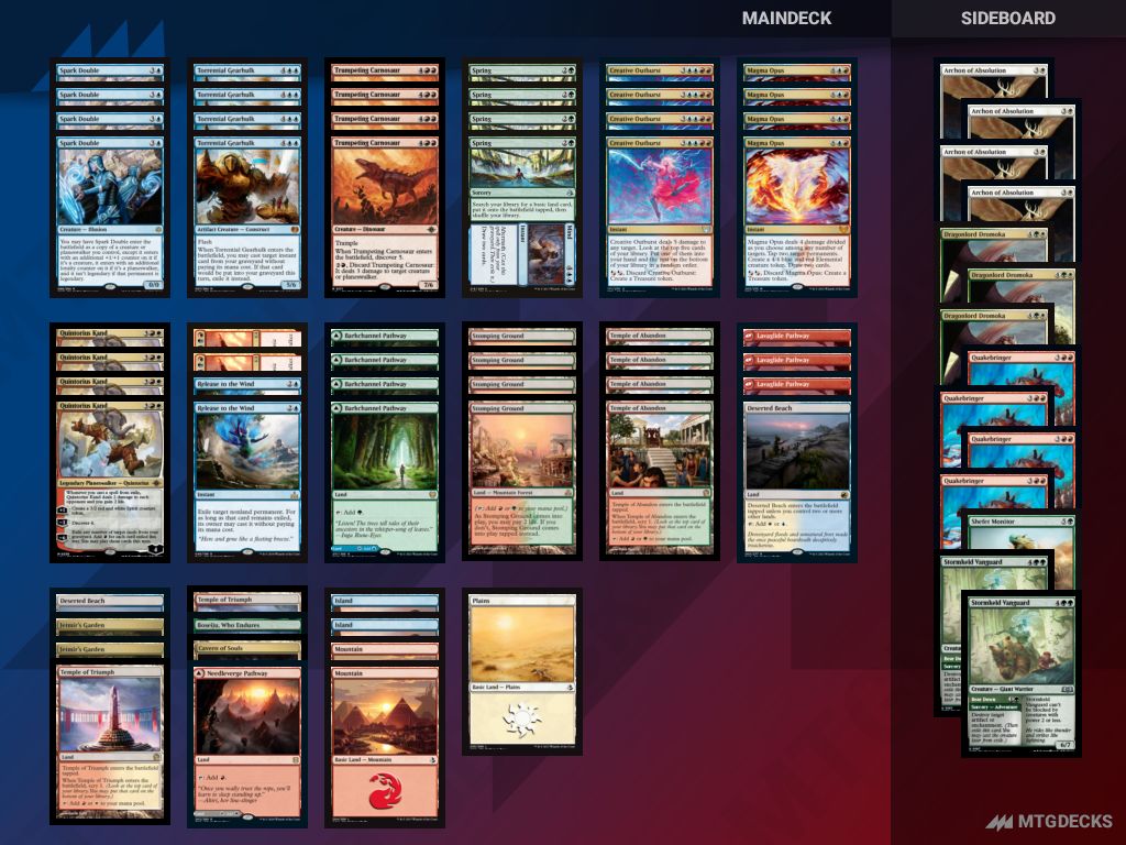 Pioneer Quintorius Combo deck by HEROtsukai • MTG DECKS